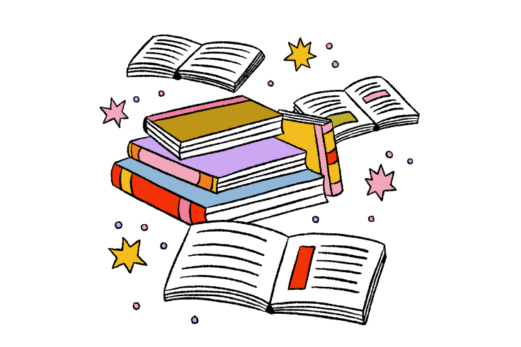 Books illustration